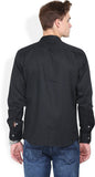 Orange Valley Men's Solid Casual Shirt