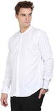 Orange Valley Men's Solid Casual Shirt