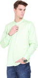 Orange Valley Men's Solid Casual Shirt