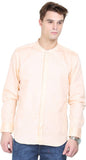 Orange Valley Men's Solid Casual Shirt
