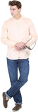 Orange Valley Men's Solid Casual Shirt