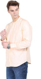 Orange Valley Men's Solid Casual Shirt
