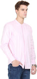 Orange Valley Men's Solid Casual Shirt