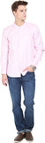 Orange Valley Men's Solid Casual Shirt
