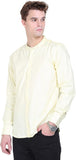Orange Valley Men's Solid Casual Shirt