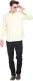 Orange Valley Men's Solid Casual Shirt