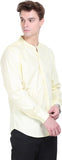 Orange Valley Men's Solid Casual Shirt