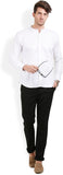 Orange Valley Men's Solid Casual Shirt