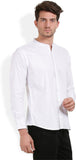 Orange Valley Men's Solid Casual Shirt
