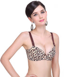 PrivateLifes Leopard Bra Women's Push-up Bra