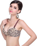 PrivateLifes Leopard Bra Women's Push-up Bra