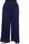 Bottoms More Regular Fit Women's Blue Trousers