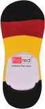 prored Men's Printed No Show Socks