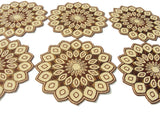 Eco Haat Round Pack of 6 Table Placemat
