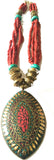 Jewel Paradise Brass Plated Brass Necklace