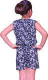 Pari & Prince Printed Girl's Jumpsuit