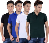 Candy House Solid Men's Polo Neck T-Shirt
