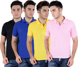 Candy House Solid Men's Polo Neck T-Shirt