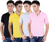 Candy House Solid Men's Polo Neck T-Shirt