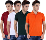 Candy House Solid Men's Polo Neck T-Shirt
