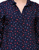 Pique Republic Women's Printed Casual Shirt