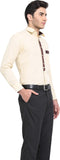 Shaftesbury London Men's Solid Formal Shirt