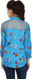 India Inc Women's Floral Print Casual Shirt