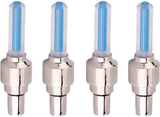AutoKraftZ Premium Flash Magic Tire Light Set Of 4 for Tata Indica long type 1 Car, Truck, Van LED Bulb