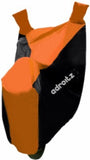 AdroitZ PREMIUM Orange & Black Bike Body Cover For Honda Aviator Two Wheeler Cover