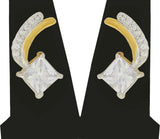 INAYA Yellow Gold NAK Brass Pendant Set