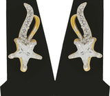 INAYA Yellow Gold NAK Brass Pendant Set