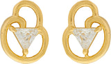 INAYA Yellow Gold NAK Brass Pendant Set