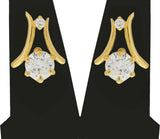 INAYA Yellow Gold NAK Brass Pendant Set