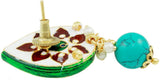 The Art Jewellery Eternal Ethnic Navratna Brass Jewel Set