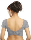Pratami Silk Solid Blouse Material