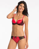 PrettySecrets Women's T-Shirt, Push-up Bra