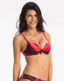 PrettySecrets Women's T-Shirt, Push-up Bra