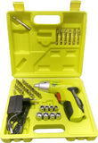 Prescott Bosch 4.8V Rechargeable Cordless with 44 Bits Combination Screwdriver Set