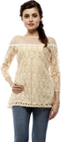 PrettyPataka Party Full Sleeve Woven Women's Top