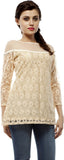 PrettyPataka Party Full Sleeve Woven Women's Top