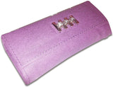 Linzina Casual, Formal Purple Synthetic  Clutch