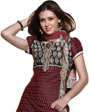 Dilwaa Cotton Self Design, Printed Salwar Suit Dupatta Material