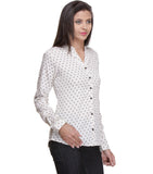 Picador Women's Polka Print Casual Shirt