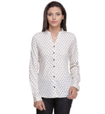 Picador Women's Polka Print Casual Shirt