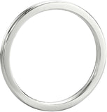 Zevrr Sterling Silver Swarovski Zirconia Platinum NA K Ring