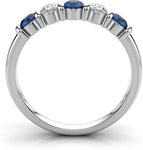 Zevrr Sterling Silver Swarovski Zirconia Platinum NA K Ring