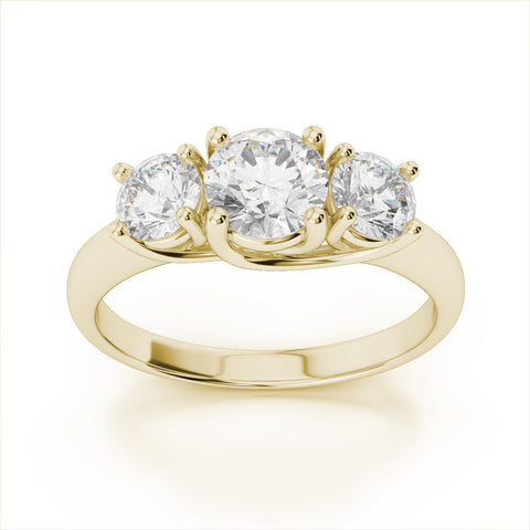 Zevrr Sterling Silver Swarovski Zirconia Platinum NA K Ring