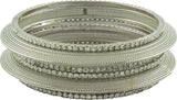 R18Jewels-Fashion&U Sparkling Delight Metal Crystal Bangle Set