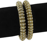 R18Jewels-Fashion&U Royal ANTIQ Metal Crystal Bangle Set