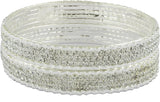 R18Jewels-Fashion&U Glittering Sparkling Metal Crystal Bangle Set